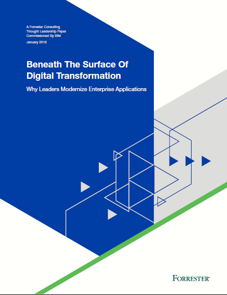 Bajo la superficie de Transformación digital
